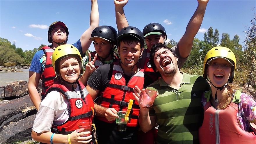 ALL SLIDER HAPPY GROUP _RAFTING