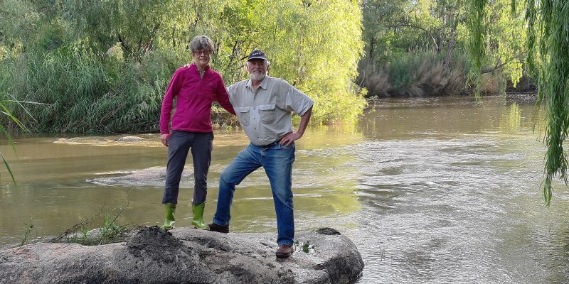 graeme and karen at river